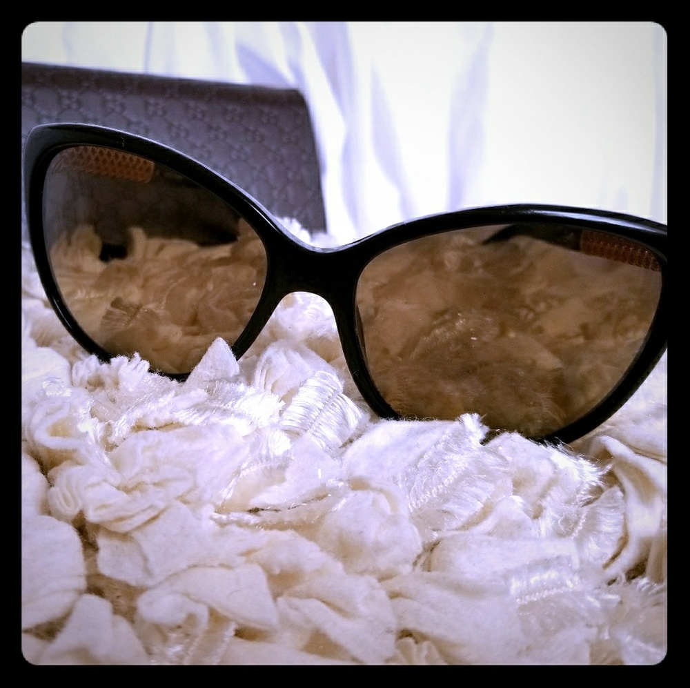 Gucci 57mm Cat Eye Sunglasses